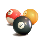 billiard balls